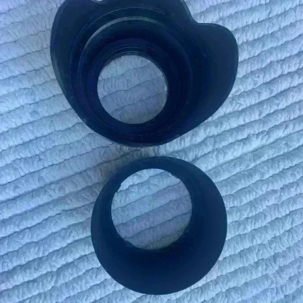 Lens Hoods, tube-Nikon‎ HB-57, Tulip unsure brand.